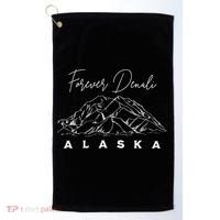 Forever Denali National Park Alaska Golf Towel thumb 0