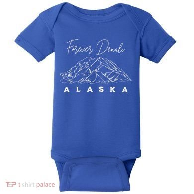 Forever Denali National Park Alaska Baby Bodysuit