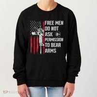 Free Do Not Ask Permission To Bear Arms Women's Sweatshirt thumb 0