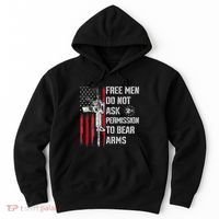 Free Do Not Ask Permission To Bear Arms Hoodie thumb 0
