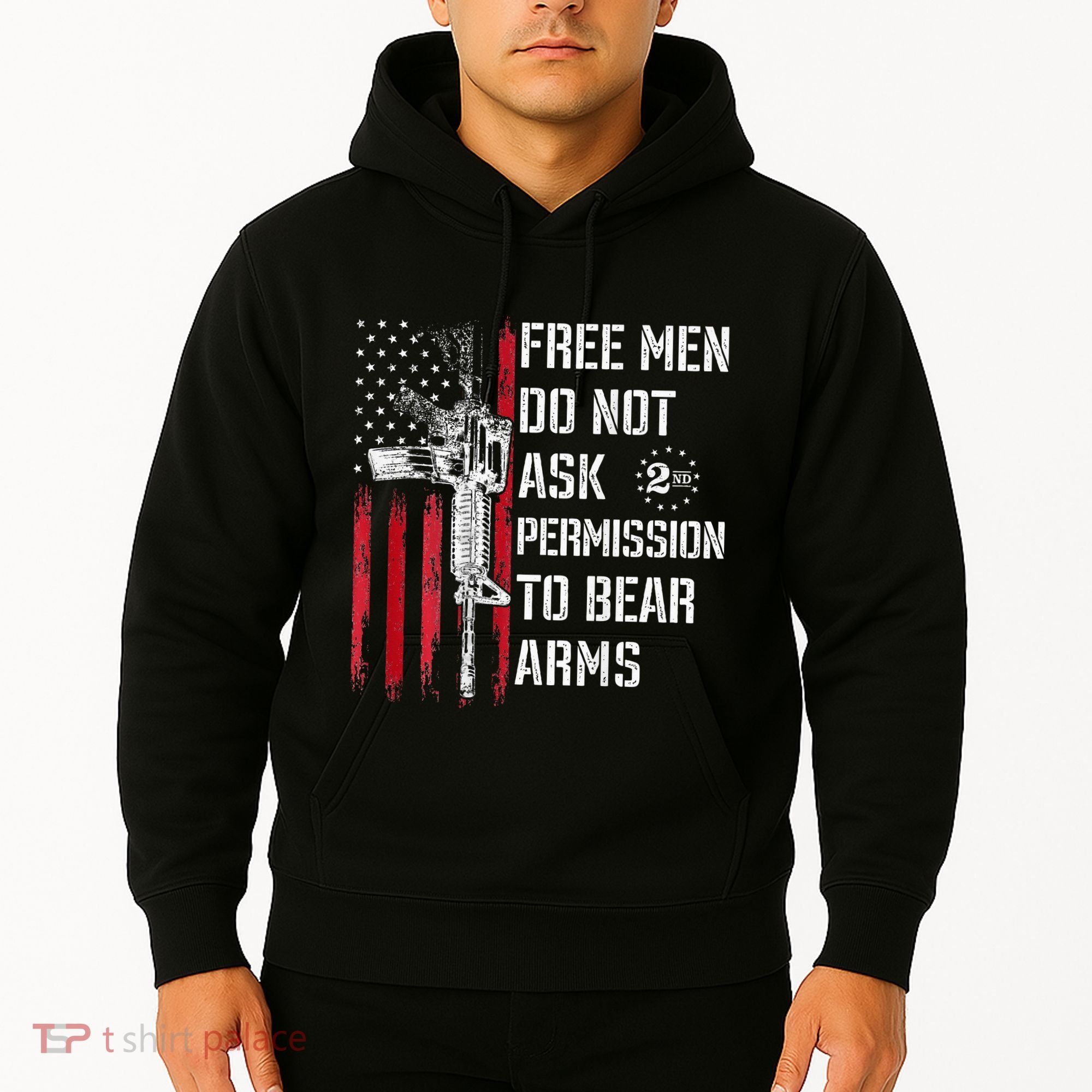 Free Do Not Ask Permission To Bear Arms Hoodie