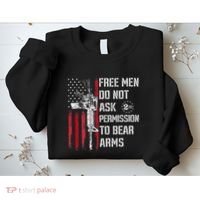 Free Do Not Ask Permission To Bear Arms Sweatshirt thumb 2