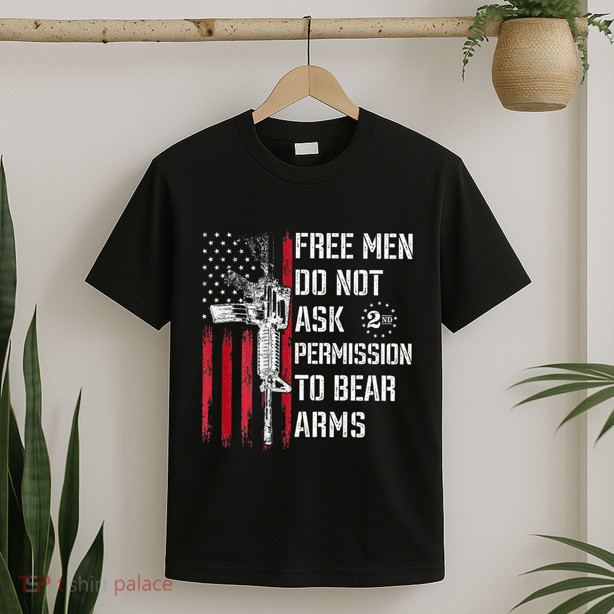 Free Do Not Ask Permission To Bear Arms T-Shirt