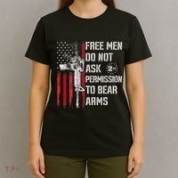 Free Do Not Ask Permission To Bear Arms T-Shirt thumb 4