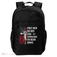 Free Do Not Ask Permission To Bear Arms Backpack thumb 0