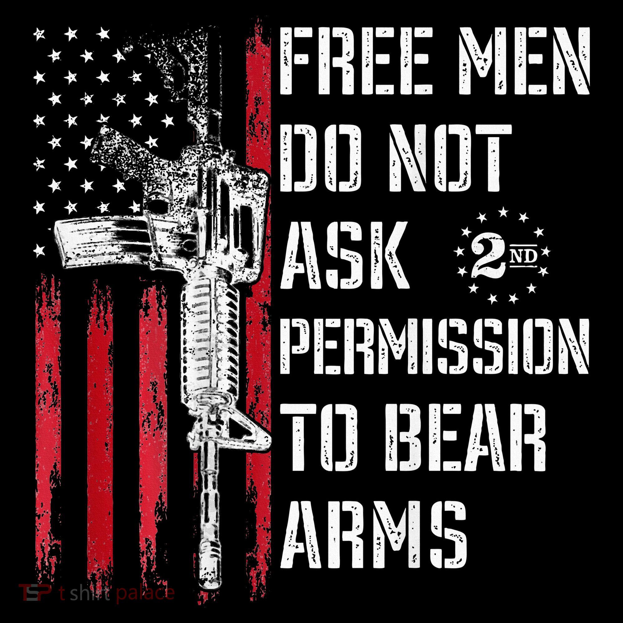 Free Do Not Ask Permission To Bear Arms Coaster