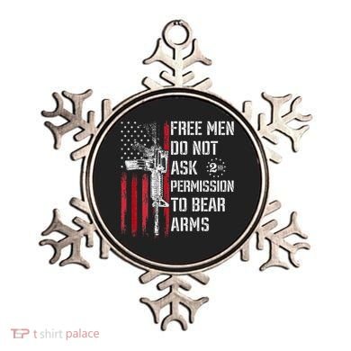 Free Do Not Ask Permission To Bear Arms Ornament