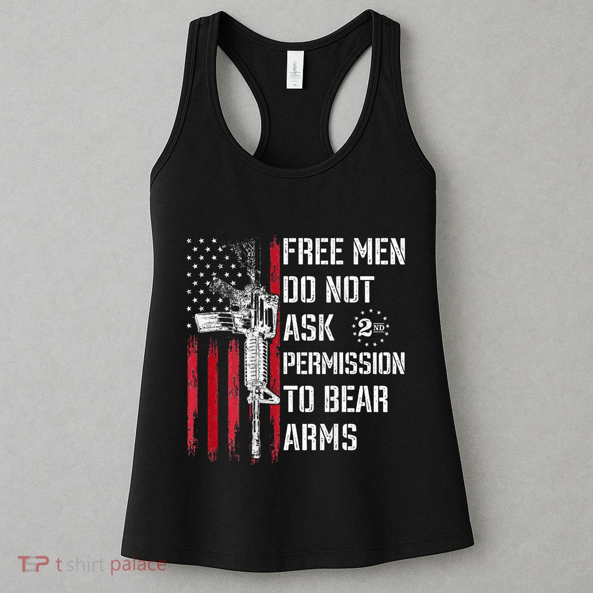 Free Do Not Ask Permission To Bear Arms Women's Tank Top