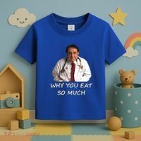 Funny Dr Nowzaradan Why You Eat So Much Meme Gift Toddler T-Shirt thumb 3