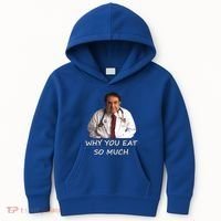 Funny Dr Nowzaradan Why You Eat So Much Meme Gift Kids Hoodie thumb 0
