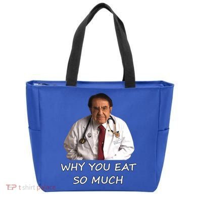 Funny Dr Nowzaradan Why You Eat So Much Meme Gift Tote Bag