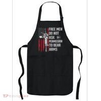 Free Do Not Ask Permission To Bear Arms Pro 2a Apron thumb 0