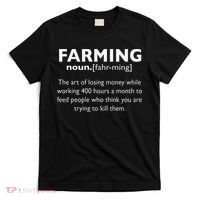 Farming Definition Noun Gift Funny Farmer T-Shirt thumb 0