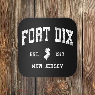 Fort Dix New Jersey Nj Vintage Athletic Coaster