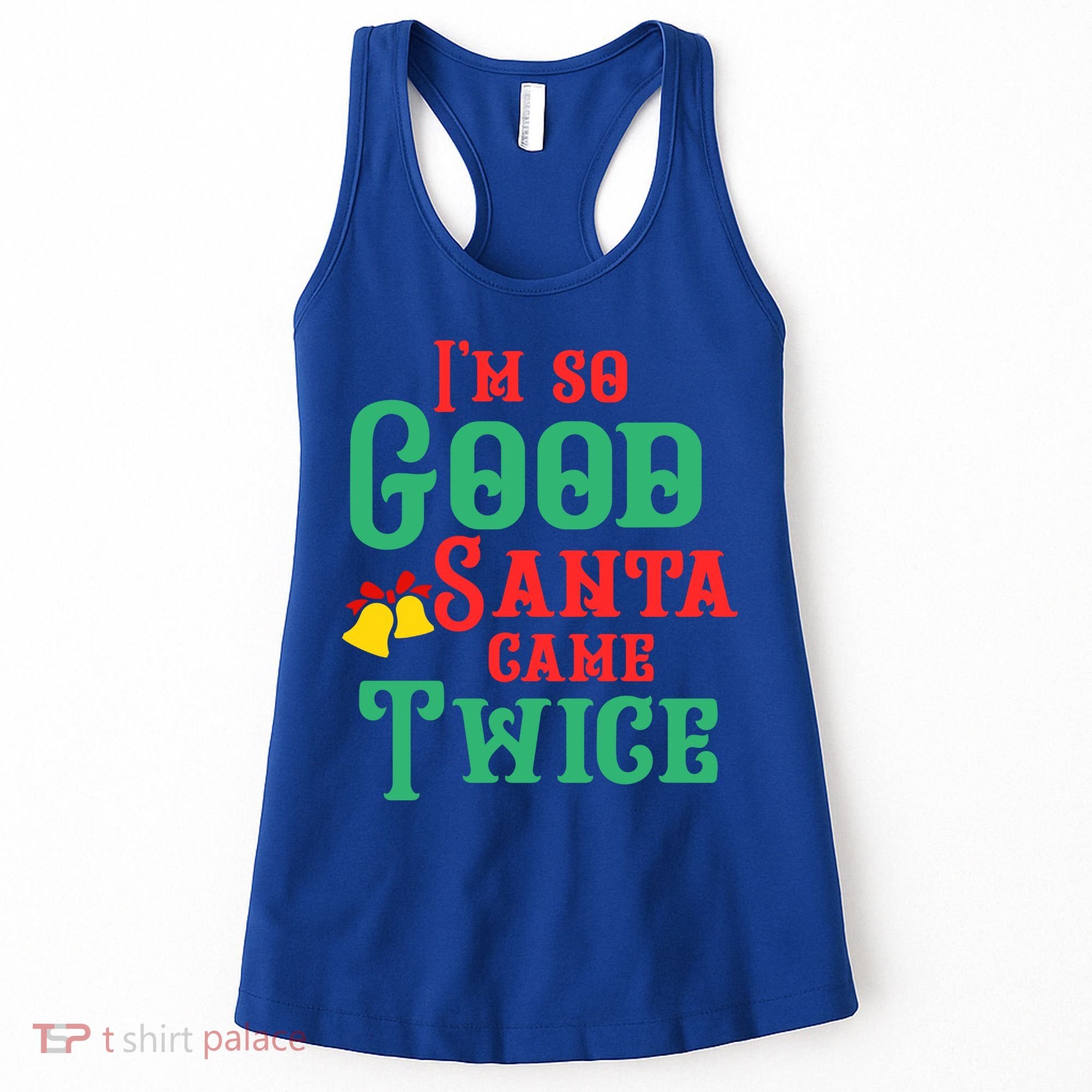 Funny Dirty Naughty Inappropriate Christmas Adult Sexy Xmas Cute Gift Women's Tank Top
