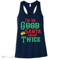 Funny Dirty Naughty Inappropriate Christmas Adult Sexy Xmas Women's Tank Top thumb 0