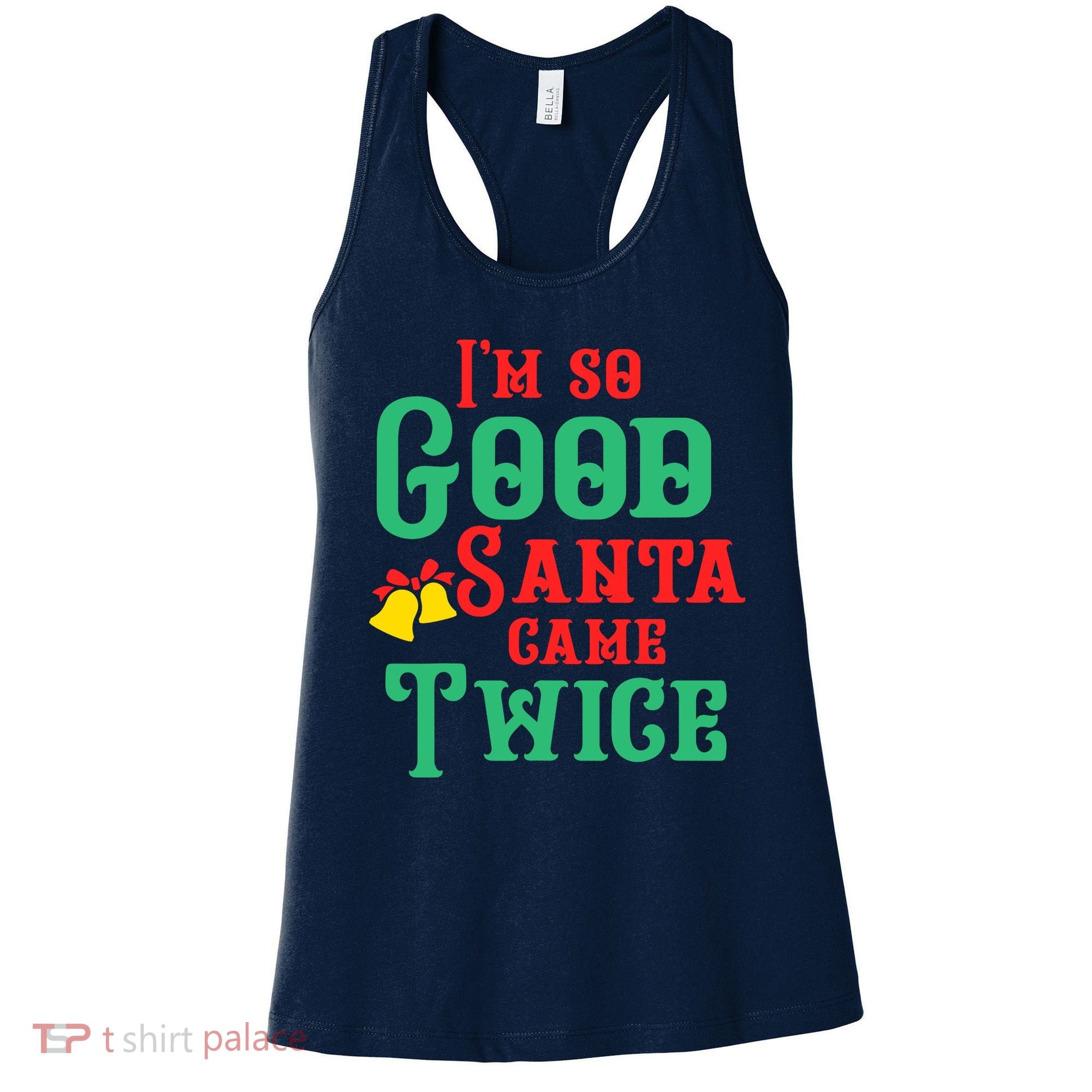 Funny Dirty Naughty Inappropriate Christmas Adult Sexy Xmas Women's Tank Top