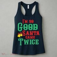 Funny Dirty Naughty Inappropriate Christmas Adult Sexy Xmas Women's Tank Top thumb 3