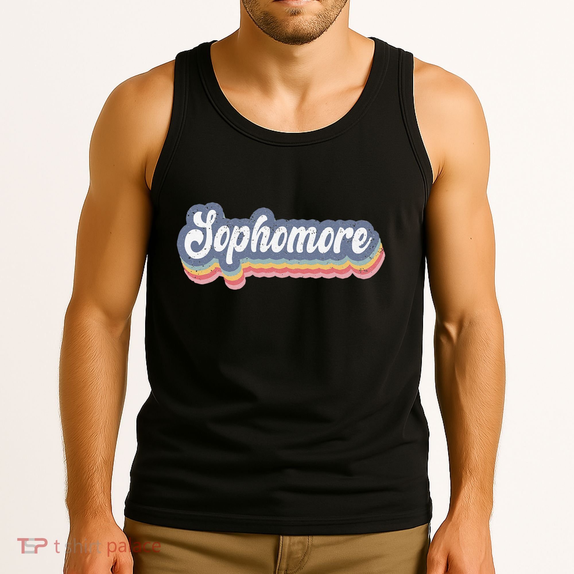 First Day Of School Sophomore High School 1st Day 10th Grade Tank Top