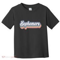 First Day Of School Sophomore High School 1st Day 10th Grade Toddler T-Shirt thumb 0