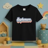 First Day Of School Sophomore High School 1st Day 10th Grade Toddler T-Shirt thumb 3