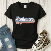 First Day Of School Sophomore High School 1st Day 10th Grade Women's T-Shirt thumb 3
