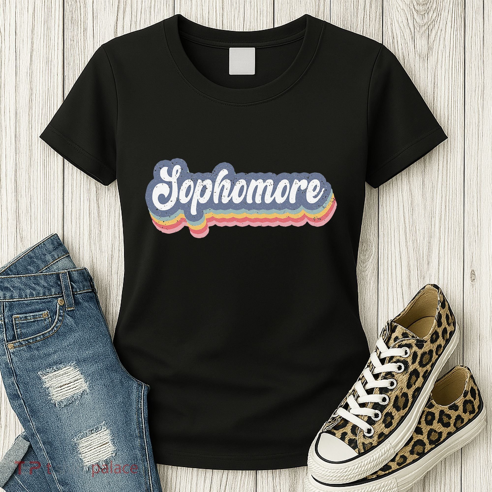 First Day Of School Sophomore High School 1st Day 10th Grade Women's T-Shirt