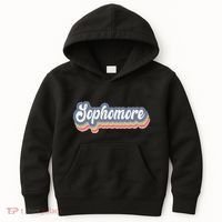 First Day Of School Sophomore High School 1st Day 10th Grade Kids Hoodie thumb 0