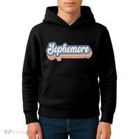 First Day Of School Sophomore High School 1st Day 10th Grade Kids Hoodie thumb 4