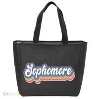 First Day Of School Sophomore High School 1st Day 10th Grade Tote Bag thumb 0