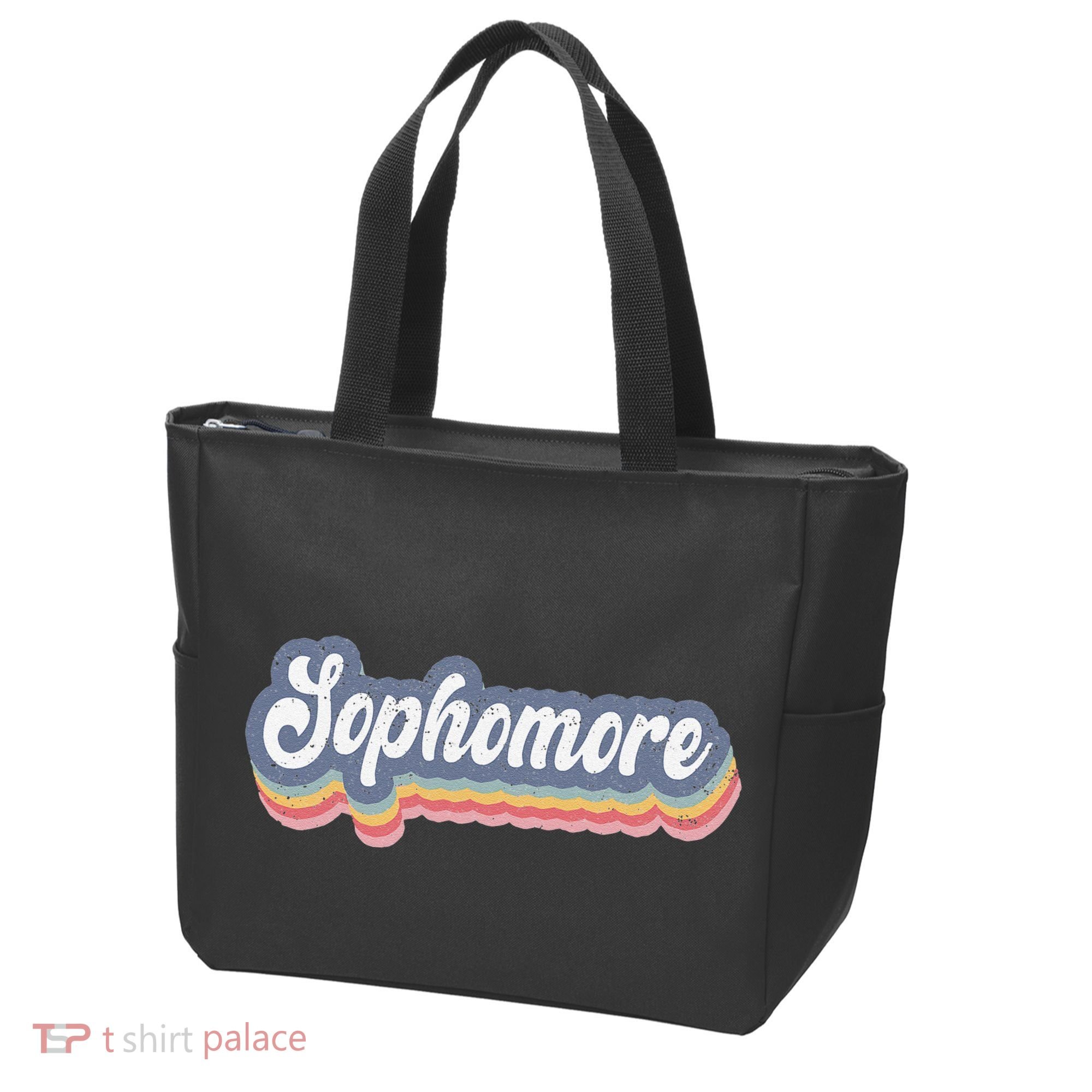 First Day Of School Sophomore High School 1st Day 10th Grade Tote Bag