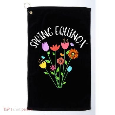 First Day Of Spring Equinox Golf Towel