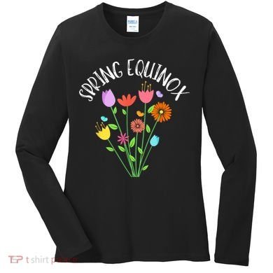 First Day Of Spring Equinox Women's Long Sleeve Shirt