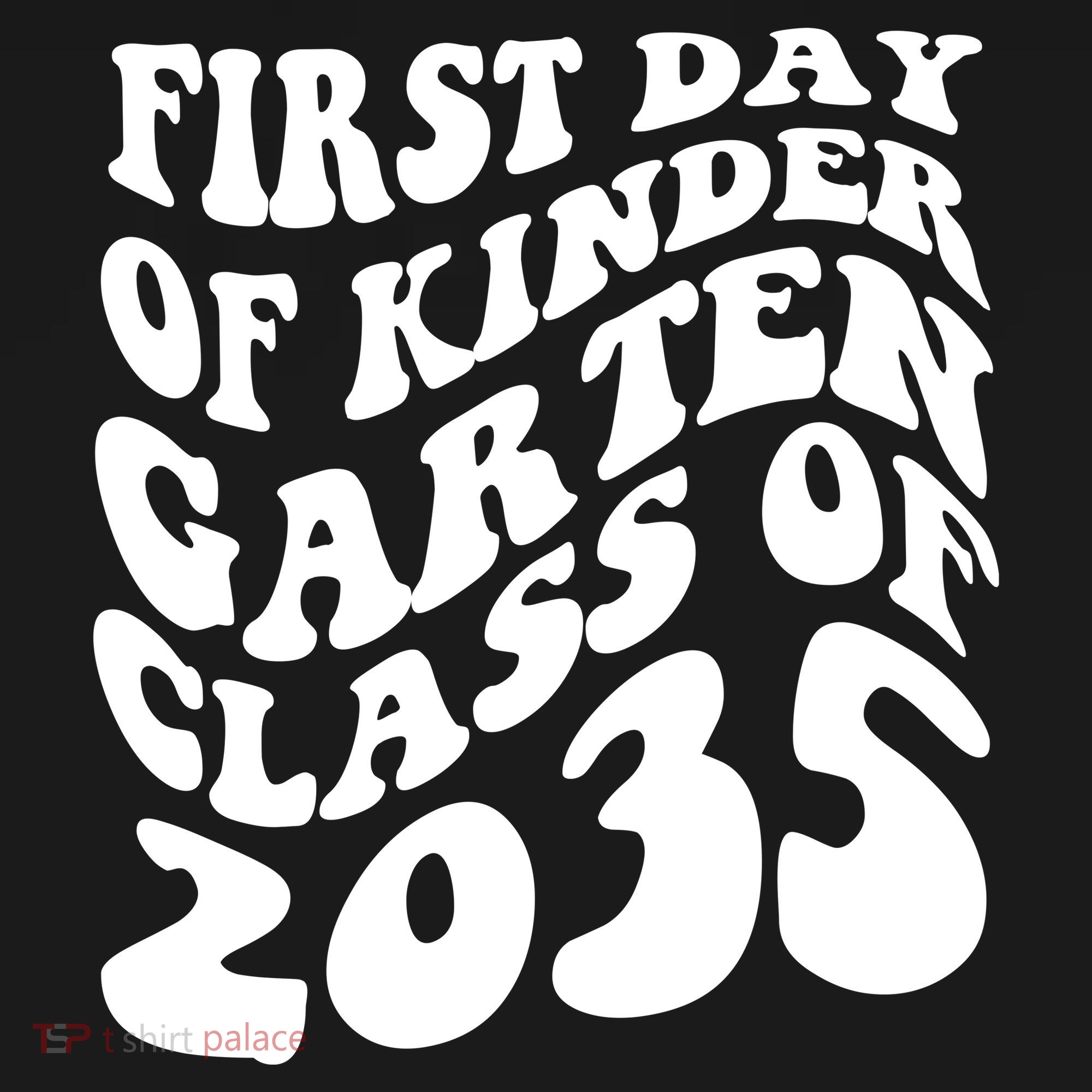 First Day Of Kindergarten Class Of 2035 Retro Women's Hoodie