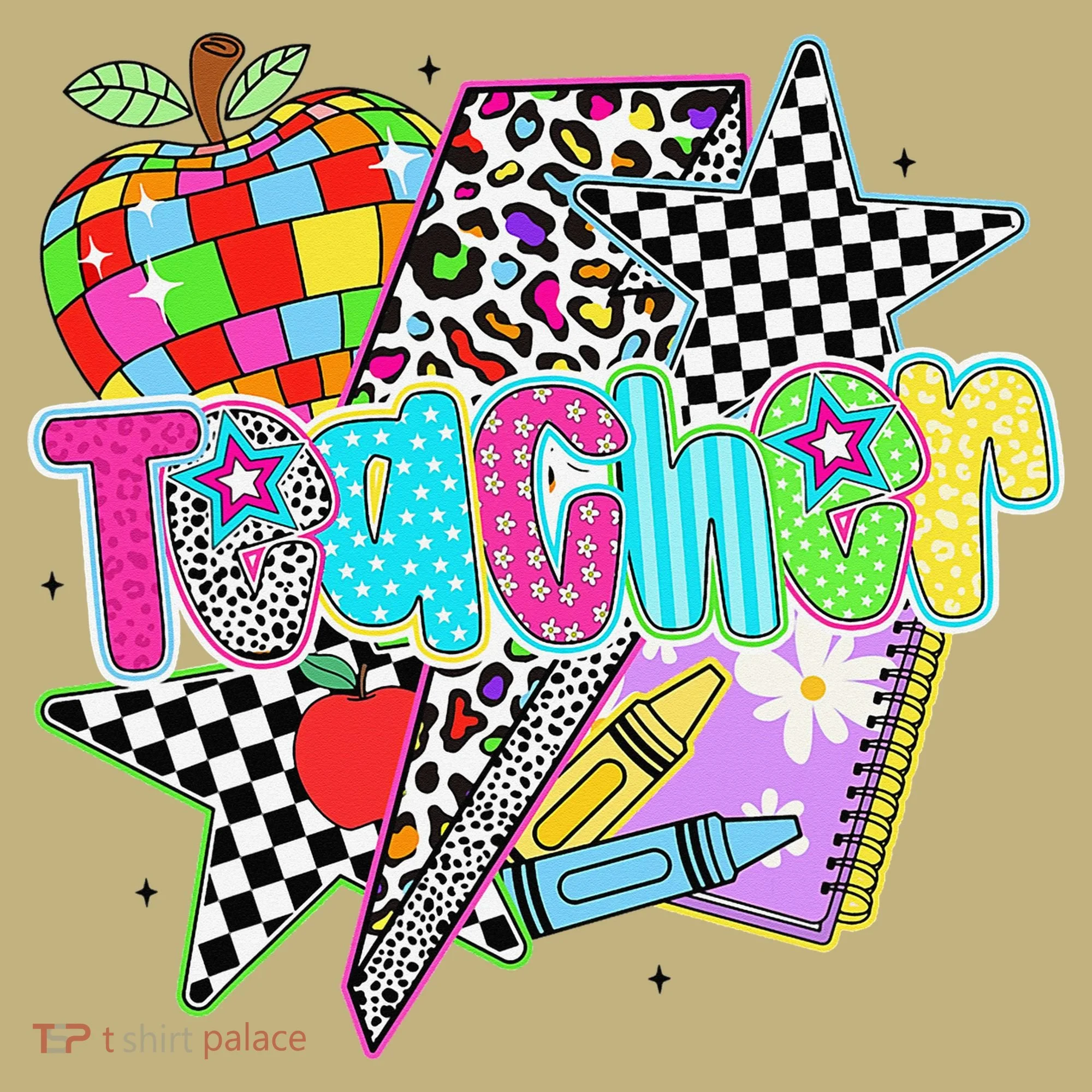 Final Day Of School Preppy Teacher Button