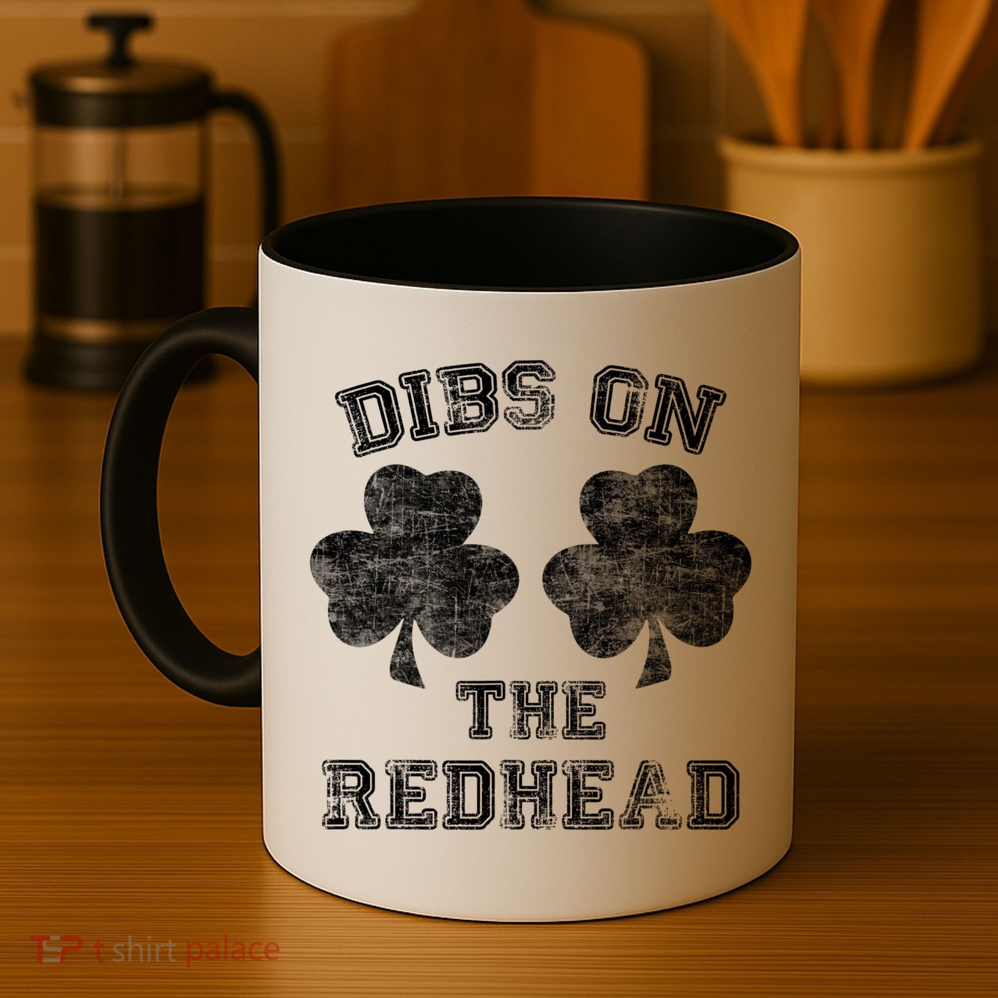 Funny Dibs On The Redhead For St Patricks Day Coffee Mug