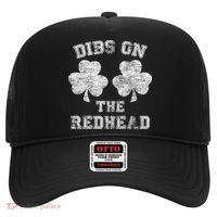 Funny Dibs On The Redhead For St Patricks Day Hat thumb 0