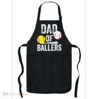 Funny Dad of Baseball and Softball Player Apron thumb 0