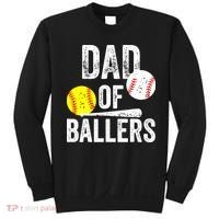 Funny Dad of Baseball and Softball Player Sweatshirt thumb 0