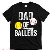 Funny Dad of Baseball and Softball Player T-Shirt thumb 0