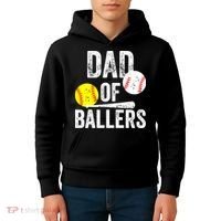 Funny Dad of Baseball and Softball Player Kids Hoodie thumb 4