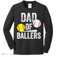Funny Dad of Baseball and Softball Player Kids Long Sleeve Shirt thumb 0