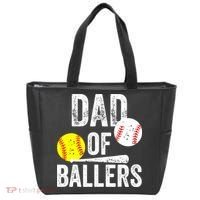 Funny Dad of Baseball and Softball Player Tote Bag thumb 0