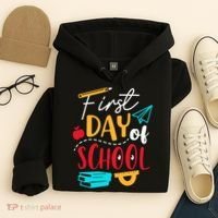 First Day Of School Cute Gift Hoodie thumb 4