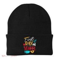 First Day Of School Cute Gift Beanie thumb 0
