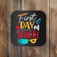 First Day Of School Cute Gift Coaster thumb 0