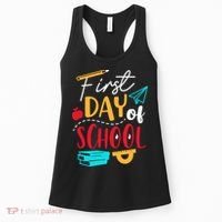 First Day Of School Cute Gift Women's Tank Top thumb 0