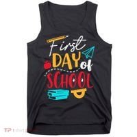 First Day Of School Cute Gift Tank Top thumb 0