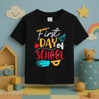 First Day Of School Cute Gift Toddler T-Shirt thumb 3