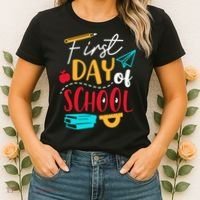 First Day Of School Cute Gift Women's T-Shirt thumb 2